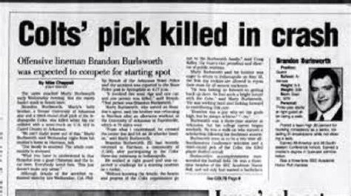 Brandon Burlsworth | Car Accident Linked Death Cause RIP