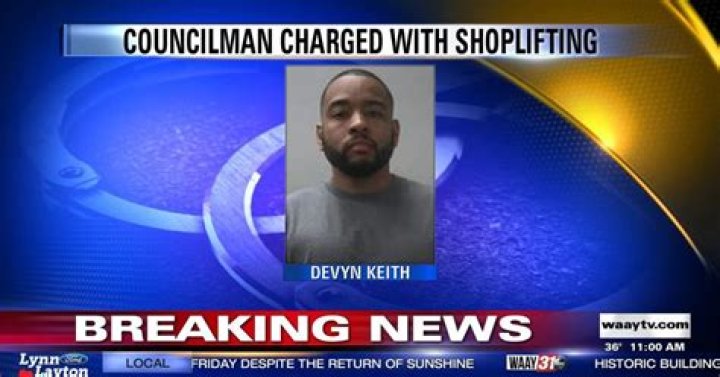 Devyn Keith | In Jail? Huntsville Councilman Arrest And Charge